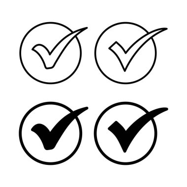 Web ve mobil uygulama için onaylanmış simge vektörü. Onaylanmış Madalya Simgesi