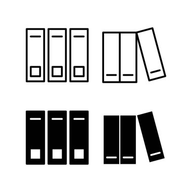 Web ve mobil uygulama için kütüphane simgesi vektörü. eğitim işareti ve sembol