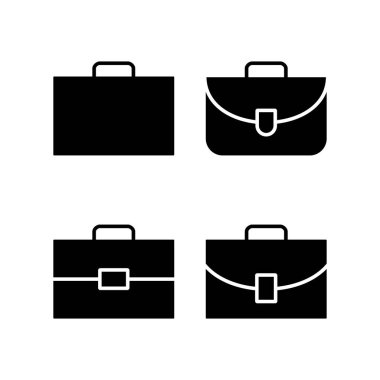 Briefcase icon vector for web and mobile app. suitcase sign and symbol. luggage symbol.