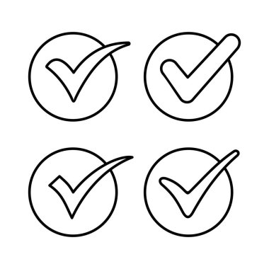 Web ve mobil uygulama için onaylanmış simge vektörü. Onaylanmış Madalya Simgesi