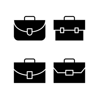 Briefcase icon vector for web and mobile app. suitcase sign and symbol. luggage symbol.