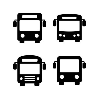 Bus icon vector for web and mobile app. bus sign and symbol. transport symbol
