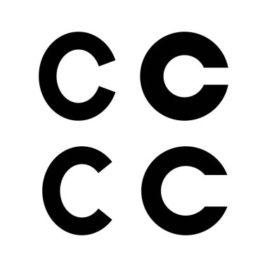 Copyright icon vector for web and mobile app. copyright sign and symbol