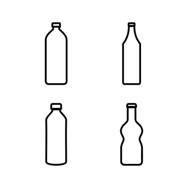 Bottle icon vector for web and mobile app. bottle sign and symbol