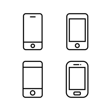 Web ve mobil uygulama için telefon simgesi vektörü. Çağrı kodu ve sembol. telefon sembolü