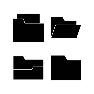 Folder icon vector for web and mobile app. folder sign and symbol