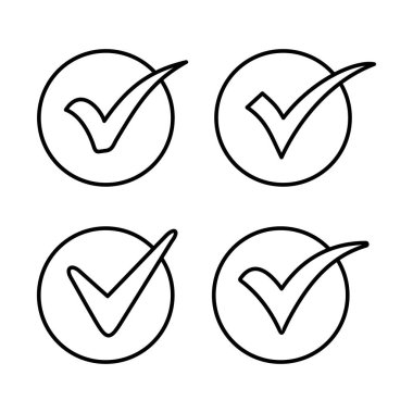 Web ve mobil uygulama için onaylanmış simge vektörü. Onaylanmış Madalya Simgesi