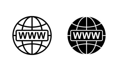 Web simgeleri ayarlandı. Web tabelalarına ve sembollere git. Web tıklama simgesi. Genel arama simgesi