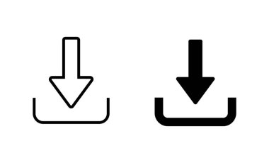 Simgeler indiriliyor. İşaret ve sembol indir