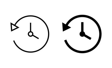 Tarih simgeleri ayarlandı. Son olay geçmişi işareti ve simgesi