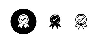 Onaylanmış simge seti. Onaylanmış Madalya Simgesi