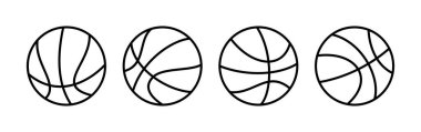 Basketball icon vector for web and mobile app. Basketball ball sign and symbol