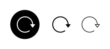 Yenileme simgeleri ayarlandı. İşareti ve sembolü yeniden yükle. Simgeyi güncelle.