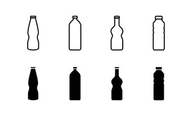 Bottle icon vector for web and mobile app. bottle sign and symbol