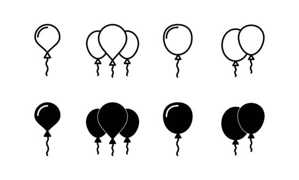 Μπαλόνι Διάνυσμα Εικονίδιο Για Web Και Mobile App Σύμβολο Και — Διανυσματικό Αρχείο