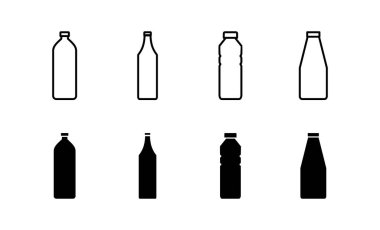 Bottle icon vector for web and mobile app. bottle sign and symbol