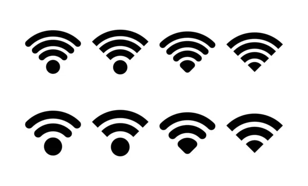 Vecteur Icône Wifi Pour Application Web Mobile Signal Signe Symbole — Image vectorielle