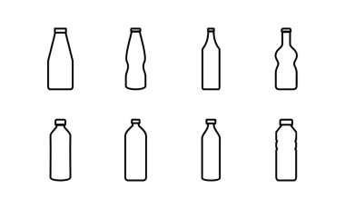 Bottle icon vector for web and mobile app. bottle sign and symbol