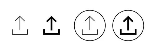 Φόρτωση Εικονιδίων Σύμβολο Και Σύμβολο Φόρτωσης Δεδομένων — Διανυσματικό Αρχείο