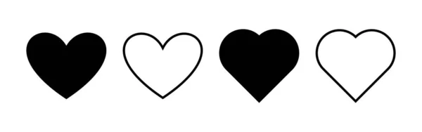 Vecteur Icône Amour Pour Application Web Mobile Signe Symbole Cœur — Image vectorielle