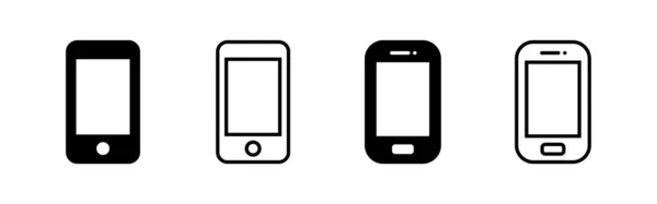 网络应用和移动应用的电话图标向量 呼叫标志和符号 电话符号 — 图库矢量图片