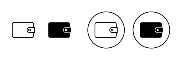 Набір Піктограм Торбинки Знак Торбинки Символ — стоковий вектор
