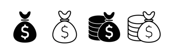 Geld Icon Vektor Für Web Und Mobile App Geldzeichen Und — Stockvektor