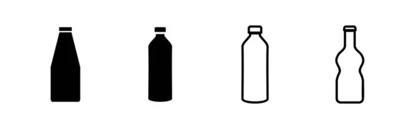 Bottle Icon Vector Web Mobile App Bottle Sign Symbol — Stockový vektor