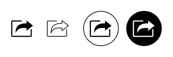 共享图标设置 共享标志和符号 — 图库矢量图片