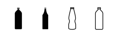 Bottle icon vector for web and mobile app. bottle sign and symbol