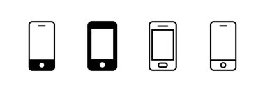 Web ve mobil uygulama için telefon simgesi vektörü. Çağrı kodu ve sembol. telefon sembolü