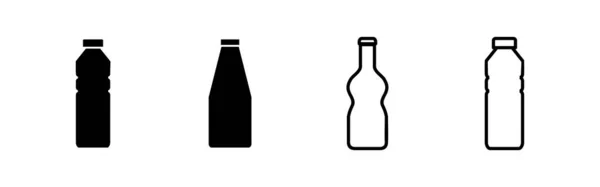 Bottle Icon Vector Web Mobile App Bottle Sign Symbol — Stockový vektor