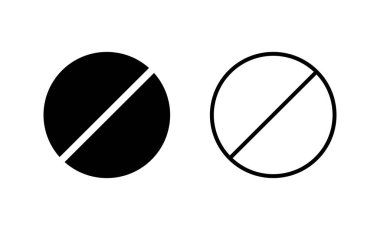 İlaç ikon vektörü. Kapsül simgesi. Uyuşturucu işareti ve sembol