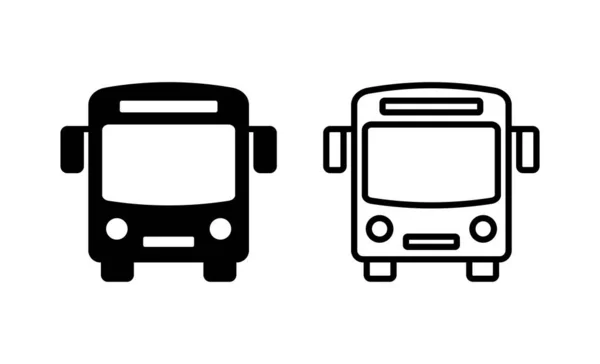 Bus Symbol Vektor Busschild Und Symbol — Stockvektor