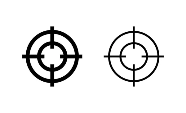 目标图标向量 目标图标向量 目标营销标志和符号 — 图库矢量图片