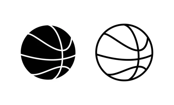 Basketbal Icoon Vector Basketbal Bord Symbool — Stockvector