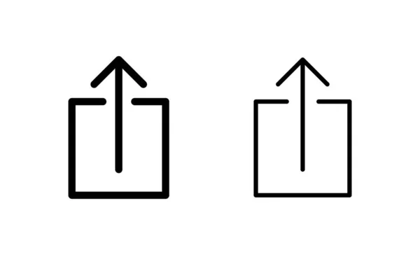 Symbolvektor Teilen Zeichen Und Symbol Teilen — Stockvektor