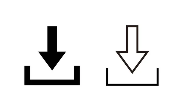 Symbolvektor Herunterladen Zeichen Und Symbol Herunterladen — Stockvektor