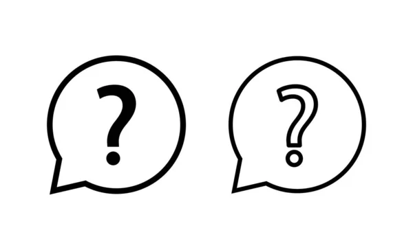 Ερώτηση Διάνυσμα Εικονίδιο Ερωτηματικό Σημείο Και Σύμβολο — Διανυσματικό Αρχείο