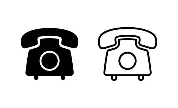 Telefon Symbolvektor Handyzeichen Und Symbol — Stockvektor