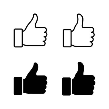 Simge vektörü gibi. İşareti ve sembolü işaretle. El gibi.