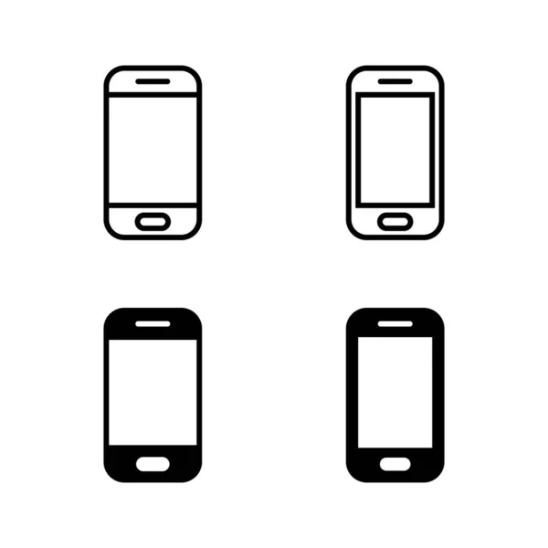 Telefon Symbole Vektor Rufzeichen Und Symbol Telefonsymbol — Stockvektor