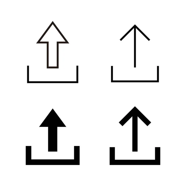 Télécharger Vecteur Icônes Signe Symbole Données Charge — Image vectorielle