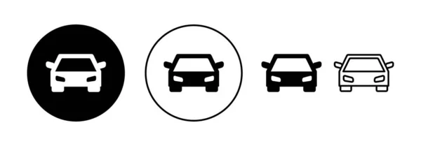 Car Icon Vector Web Mobile App Car Sign Symbol Small — Stok Vektör