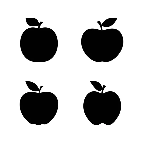 Vektor Ikon Apple Značka Apple Symboly Pro Webdesign — Stockový vektor
