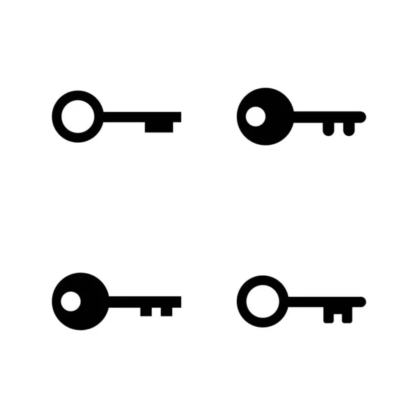 Icono Clave Vector Signo Símbolo Clave — Archivo Imágenes Vectoriales