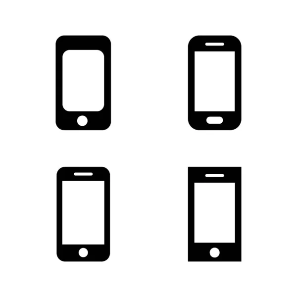Telefon Ikon Vektor Hívójel Szimbólum Telefonszimbólum — Stock Vector