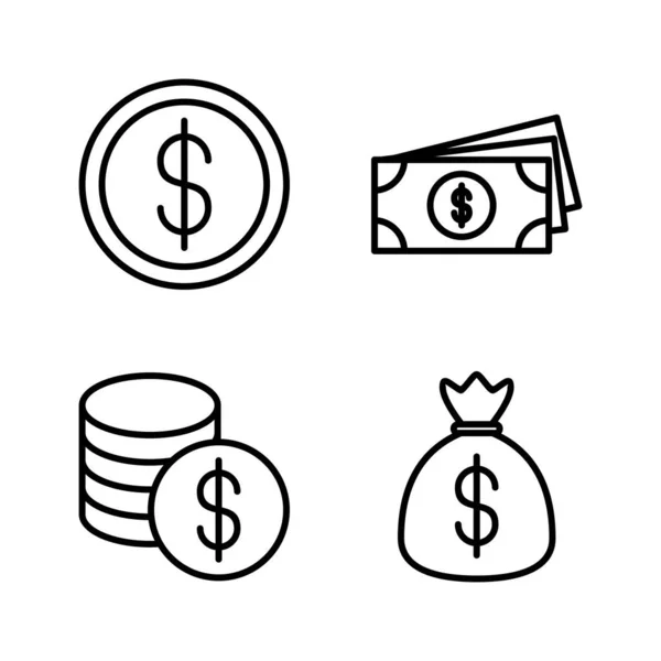 stock vector Money icon vector. Money sign and symbol