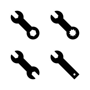 Simge vektörünü kilitle. Tamir ikonu. araç işareti ve sembol