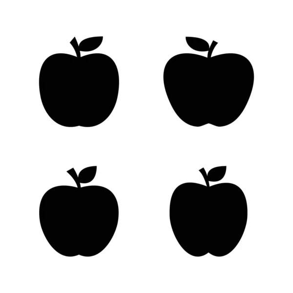 Vetor Ícone Apple Sinal Apple Símbolos Para Web Design —  Vetores de Stock